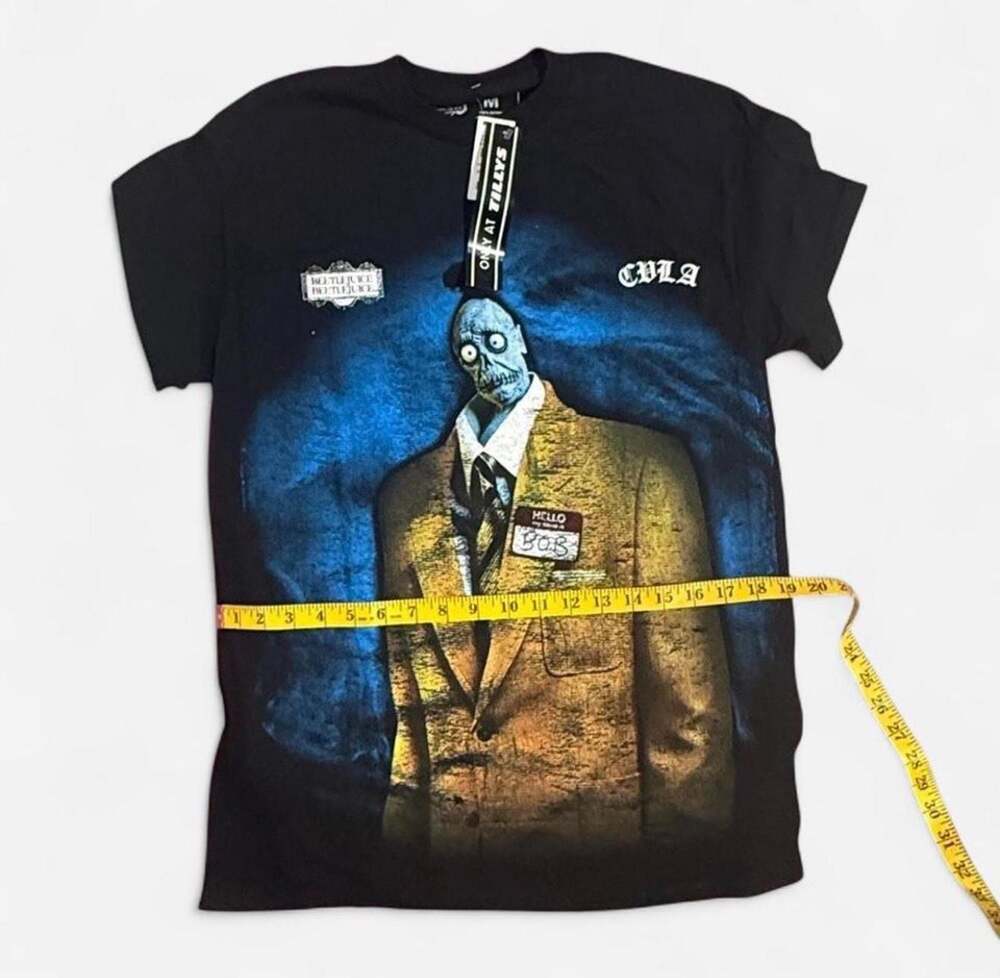 CVLA Beetlejuice Bob Graphic T-Shirt Size M